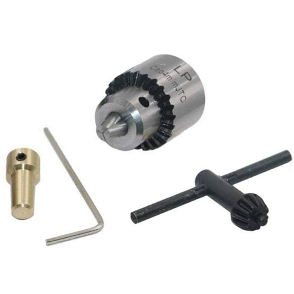 Mini Electric Drill Chuck 0.6-6mm With 5mm Steel Shaft Mount B12 Inner Hole/ Mini DC Motor Drill Chuck