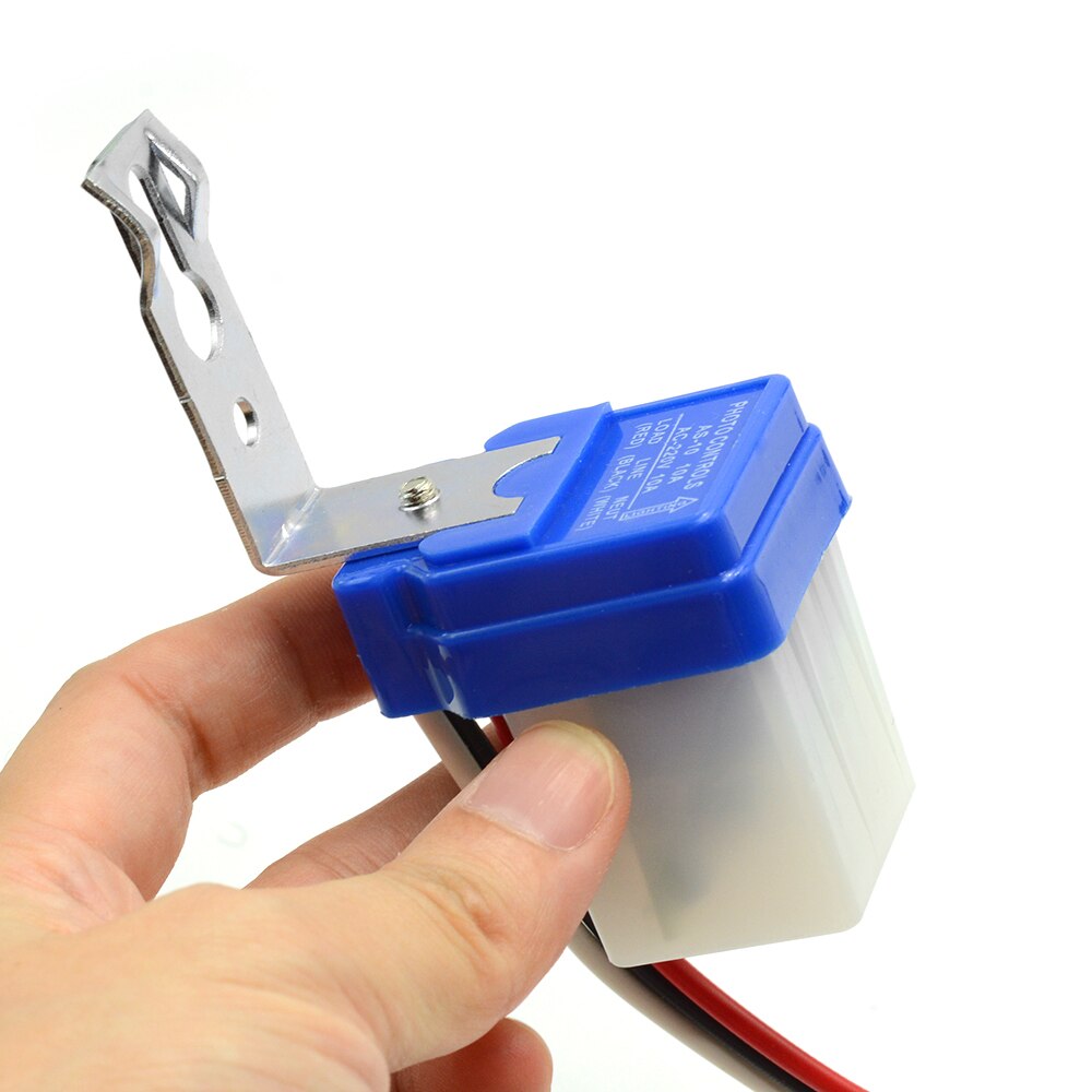 Automatic Auto On Off Photocell Street Light Switch AC 220V 50-60Hz 10A Photo Control Photos witch Sensor Switch